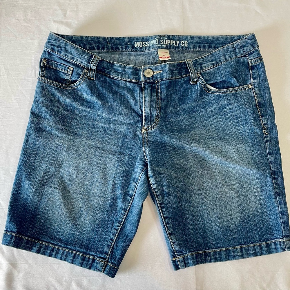 Mossimo Supply Co. Blue Jean Shorts